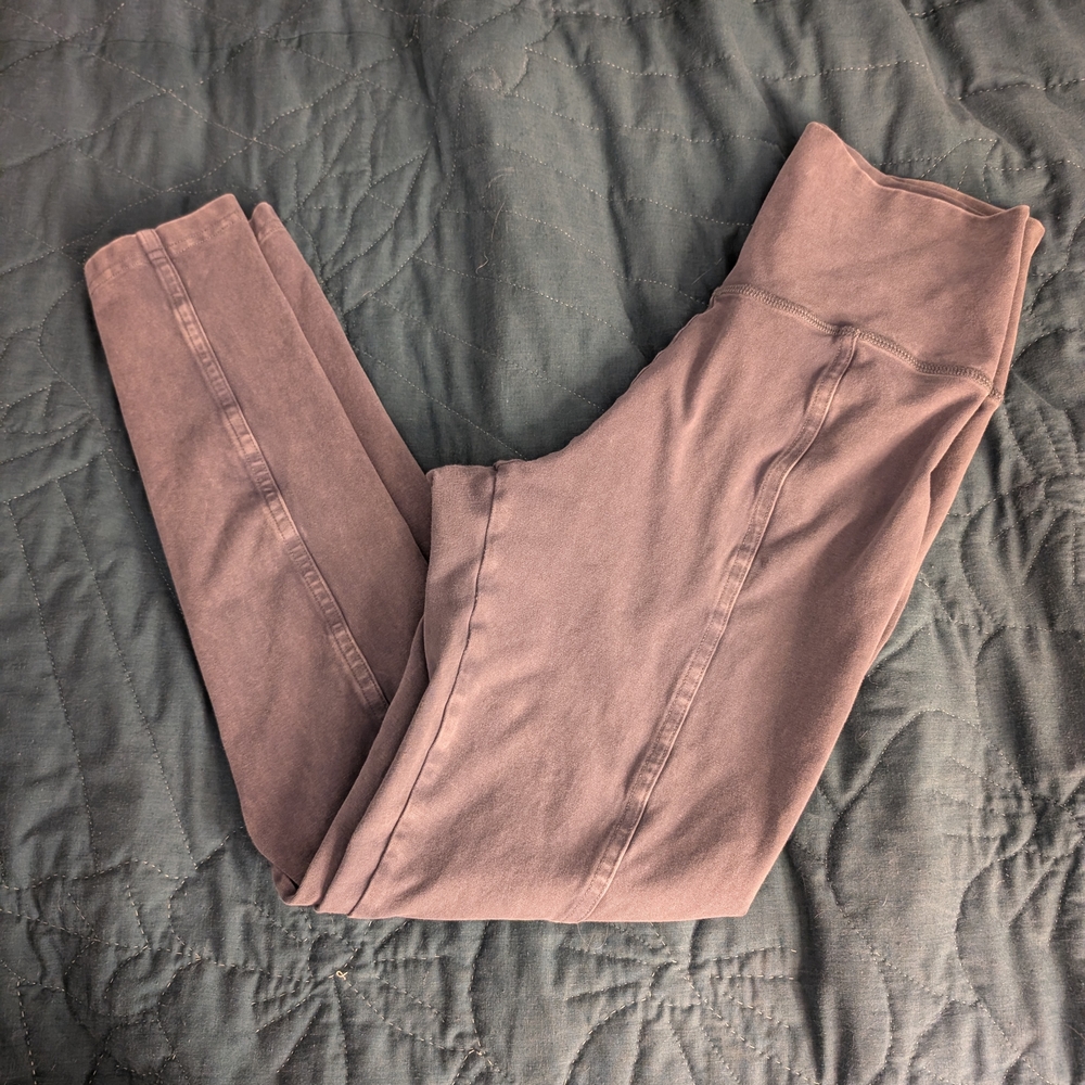 Aerie Muted Green High-Rise Leggings